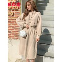 韩都衣舍2019秋装新款女韩宽松卫衣+裙子两件套时尚套装OM81103鲲