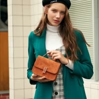 质感包包女2019秋冬时尚手提小包韩版百搭小方包单肩斜挎包女