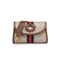 ins潮胸包女2019新款网红同款包包女宽肩带百搭虎头包单肩斜挎包