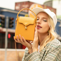 盒子包女2019秋冬新款迷你烟盒包链条小包包ins百搭单肩斜挎包潮