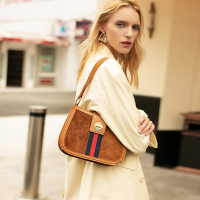 2019秋冬新款复古质感百搭腋下包单肩包包女手提斜挎包