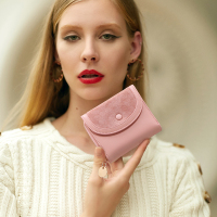 短款小钱包女2019时尚潮款少女心ins网红零钱包