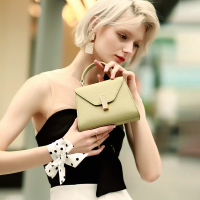 妙迪手提包女2019新款迷你小包包ck气质女神凯莉包mini丝巾斜挎包