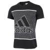 Adidas/阿迪达斯 男装2017夏季新款运动圆领短袖透气休闲T恤CD1096