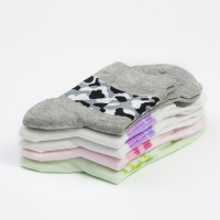 OICI竹纤维休闲女袜混色5双装CT2211007