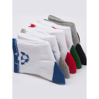 OICI运动男袜混色5双装CT3205007