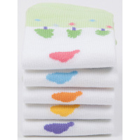 OICI女休闲船袜混色5双装CT2221007