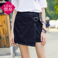 裂帛春装新款牛仔半身裙装chic百搭时尚a字裙包臀短裙