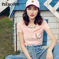 裂帛短袖T恤夏新款街头风潮学生生chic上衣佛系少上衣
