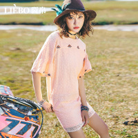 裂帛中长款雪纺宽松连衣裙夏装新款温柔仙裙中长款裙子