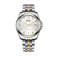 BOSS手表参议员系列 全自动机械手表进口机芯 夜光指针镶钻时尚男士机械腕表