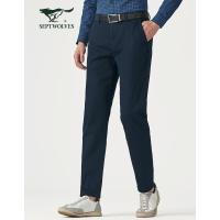 七匹狼休闲裤中青年商务时尚休闲百搭直筒长裤休闲裤男潮裤子