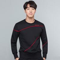 七匹狼旗下圣沃斯卫衣青年男士时尚休闲潮流韩版圆领套头T恤男装