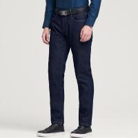 【加绒款】七匹狼牛仔裤18加绒加厚青年商务休闲修身牛仔长裤