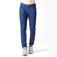 【专柜同款】七匹狼SWJEANS新款牛仔裤男士时尚长裤直筒简约休闲男裤深色潮流深蓝