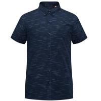 七匹狼短袖衬衣 青年男士时尚商务休闲英伦潮男衬衫2019夏季