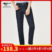 七匹狼牛仔裤 2019春季时尚男士休闲裤 长裤男裤子