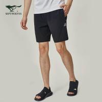 七匹狼运动短裤男士夏季青年户外休闲裤五分裤男装裤子宽松