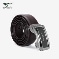 七匹狼皮带男士时尚腰带生活时尚休闲商务皮带自动扣