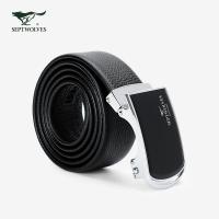 七匹狼（SEPTWOLVES） 七匹狼皮带男士商务休闲时尚自动扣合金腰带男士皮带