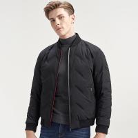 七匹狼羽绒服男士2019冬季新款棒球领潮流帅气休闲外套短款男装