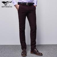 七匹狼休闲裤男男士2019春季男士休闲商务上班工作裤男款