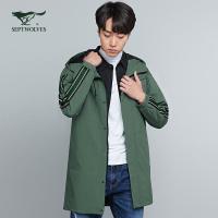 七匹狼圣沃斯风衣