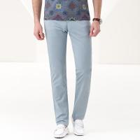 七匹狼休闲裤新款时尚修身五袋裤男装正品4027604