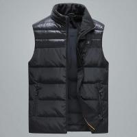 七匹狼羽绒服马甲男士2019秋冬季新款立领短款轻薄背心外套男装潮