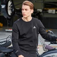 七匹狼圆领卫衣男2019年秋季新款运动时尚韩版纯色长袖T恤男装潮