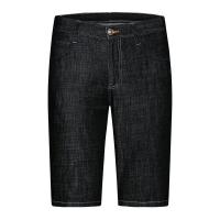 七匹狼牛仔裤 夏季男士时尚休闲潮流短裤男装 002(黑灰) 42A