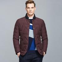 七匹狼男装男士时尚都市中长装加厚羽绒服冬季