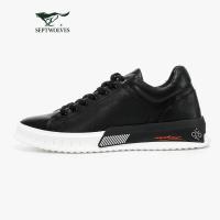 七匹狼休闲鞋男士2020冬季生活运动慢跑鞋牛皮革面时尚男鞋青年鞋子