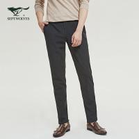 七匹狼西裤男修身2020秋装商务休闲裤子男时尚潮流长裤职业裤子