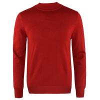 七匹男装商场秋冬新中高领狼文化暗纹提花毛衣多色