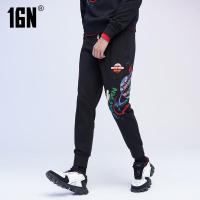 16N官方16EME NORD男休闲时尚潮流款宽松长裤开衫青春流行裤