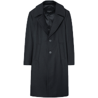 七匹狼旗下16N官方16EMENORD男休闲时尚潮流中长款大衣休闲青春流行外套