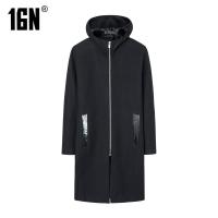 七匹狼旗下16N官方16EMENORD男休闲时尚潮流中长款大衣休闲青春流行外套_318