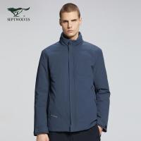 【90%白鹅绒服】七匹狼羽绒服男短款2020年秋冬装轻薄款男士外套