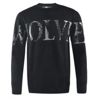 【预估价182】七匹男装商场专柜正品秋冬羊毛混纺字母圆领簿毛衫