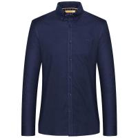 七匹狼长袖衬衫2020秋冬新款中青年男装上新时尚商务休闲纯色衬衣