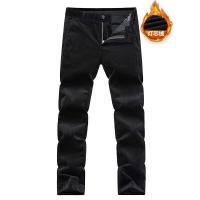 Q5七匹狼休闲裤男士秋季新款灯芯绒时尚舒适纯色合体直筒长裤子男裤