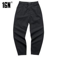 七匹狼旗下16N男装官方16EME NORD男休闲时尚潮流款牛仔裤黑色