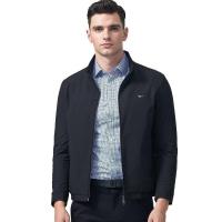 七匹狼2020新款夹克男士外套秋季新款中青年立领单茄克休闲外套