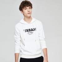 七匹狼连帽卫衣男装2019新款宽松男士外套春秋衣服潮流休闲