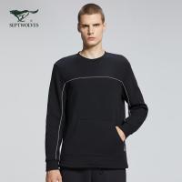 七匹狼卫衣男士2020秋季新款圆领长袖T恤衫时尚运动户外简约舒适衣服上装