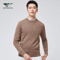 七匹狼男士长袖毛衫时尚百搭套头潮流百搭中青年2020秋季新款男装