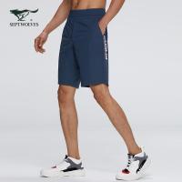 Y七匹狼运动短裤男子2020夏季新款运动短裤透气健身速干五分裤休闲裤子运动裤