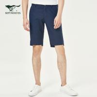 七匹狼休闲短裤男2019夏装新款青年男士潮流宽松运动夏天五分裤子