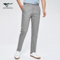 七匹狼休闲裤男2020春季新款长裤男商务百搭男裤西裤潮流裤子春装